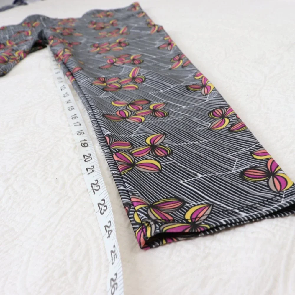 ONZIE | Floral Printed High-Rise Leggings M/L - Picture 8 of 11